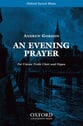 Evening Prayer Unison choral sheet music cover